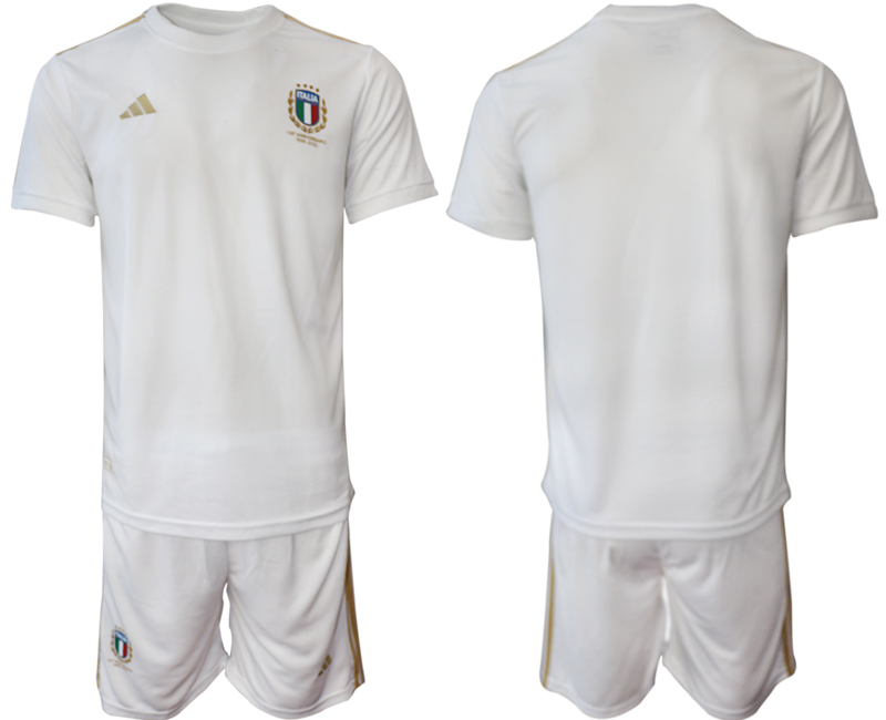 Men 2023-2024 Italy 2023 Adidas 125th Anniversary Kit soccer jersey->->Soccer Country Jersey